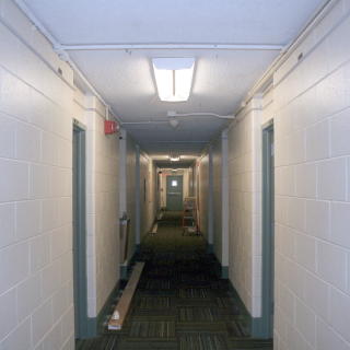 Hallway prior to upgrade